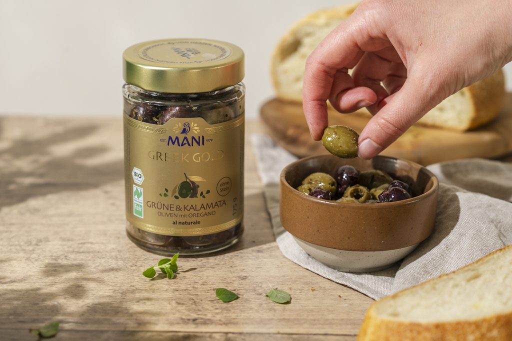 Greek Gold grüne & Kalamata Oliven  al naturale